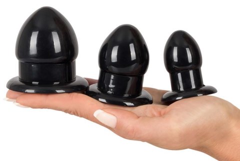 Zestaw 3 korków analnych Stretching Plug Kit