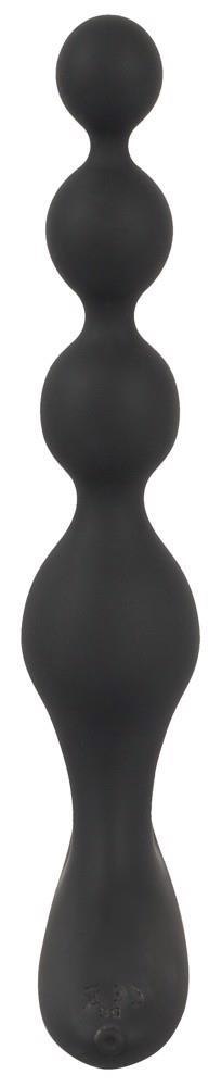 Wibrator analny z kulkami Black Velvets 10 trybów wibracji