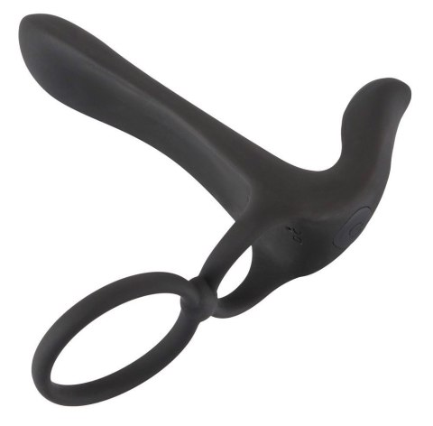 Pierścień erekcyjny Black Velvets 2w1 Orion