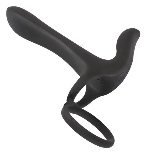 Pierścień erekcyjny Black Velvets 2w1 Orion
