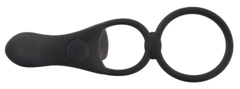 Pierścień erekcyjny Black Velvets 2w1 Orion