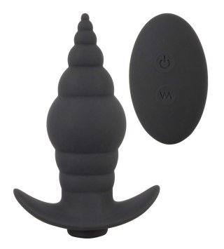 Wibrujący korek analny Black Velvets RC Remote Control