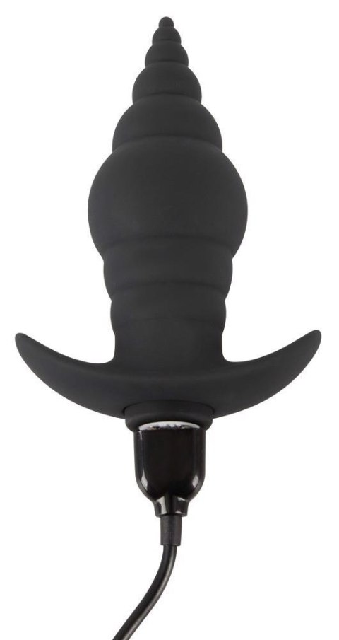 Wibrujący korek analny Black Velvets RC Remote Control