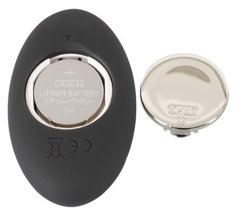 Wibrujący korek analny Black Velvets RC Remote Control