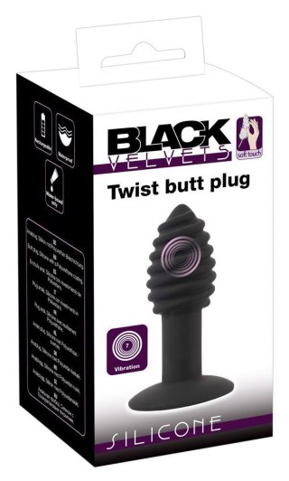 Korek analny z wibracjami ORION typu twist wodoodporny