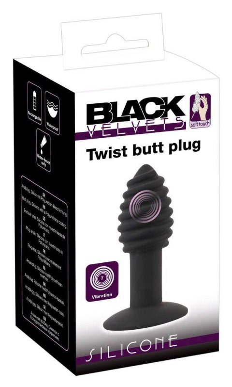 Korek analny z wibracjami ORION typu twist wodoodporny