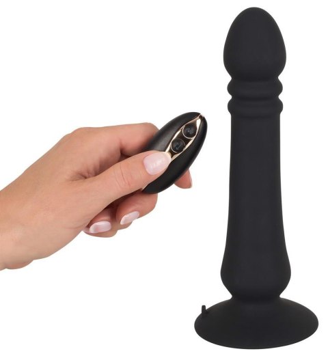 Wibrujący korek analny Black Velvets Remote Control