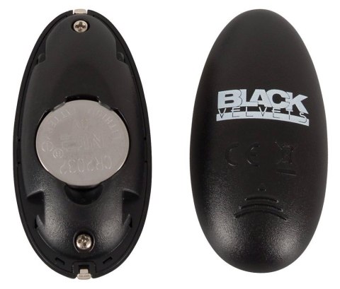 Wibrujący korek analny Black Velvets Remote Control