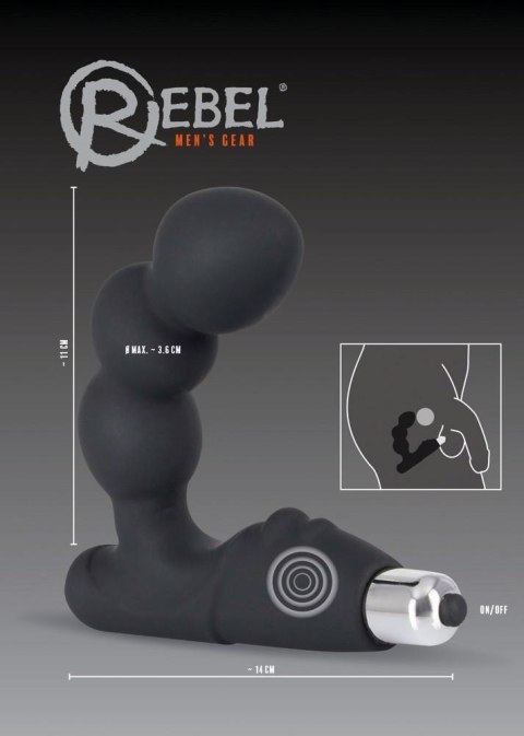 Masażer prostaty ORION Rebel 14 cm