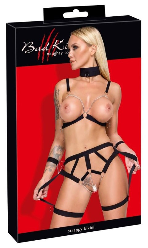 Zestaw uprzęży Bad Kitty Strap Bikini XL