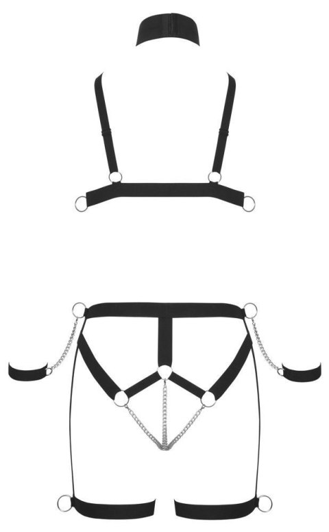 Zestaw uprzęży Bad Kitty Strap Bikini XL