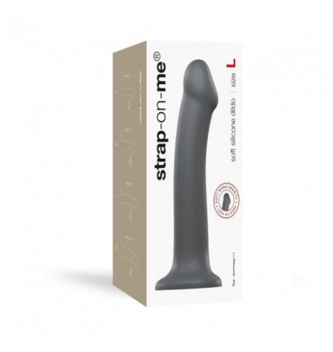 Dildo Mono Density Matte Grey L