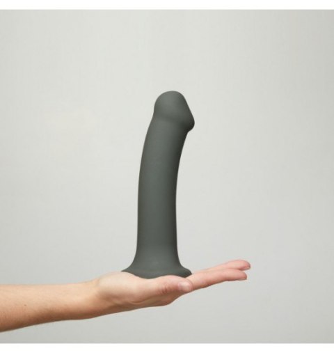 Dildo Mono Density rozmiar XL szare Strap-on-me