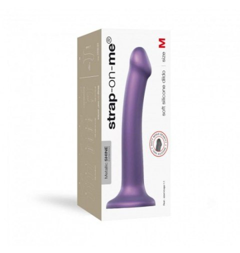 Dildo Mono Density Metallic Shine Purple M