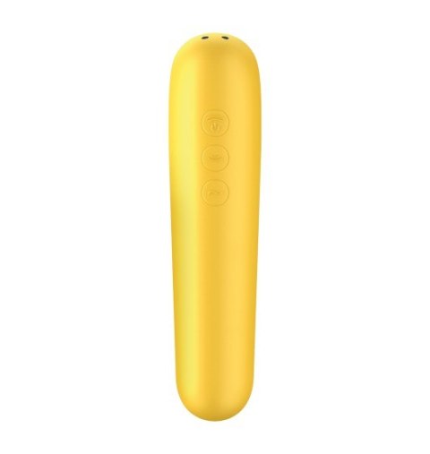 Wibrator Łechtaczkowy Dual Love Yellow incl. Bluetooth & App Satisfyer