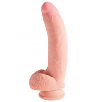 King Cock Triple Density with Balls 10 Inch