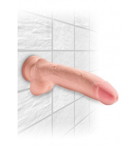 King Cock Triple Density with Balls 10 Inch