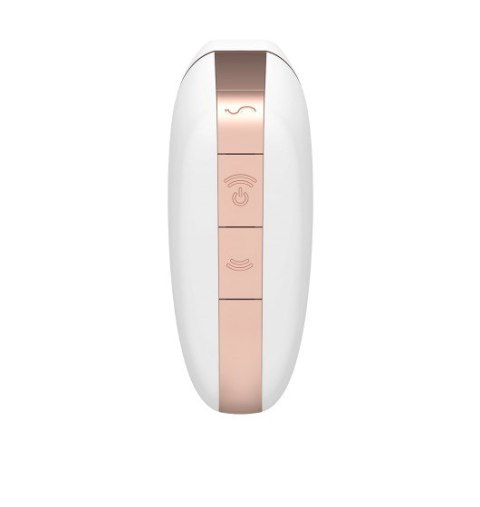 Stymulator Łechtaczki Love Triangle White Bluetooth & App. Satisfyer