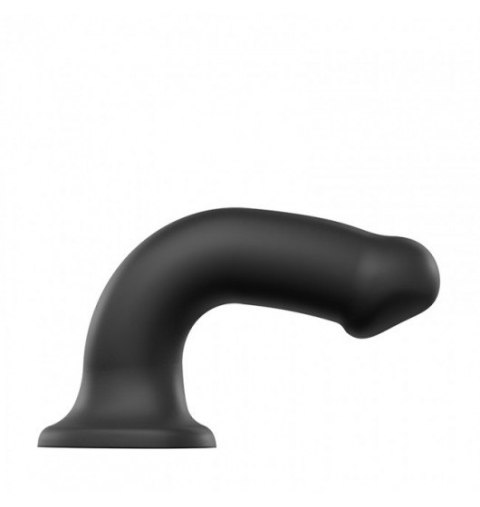 Silicone Bendable Dildo Double Density Black XL