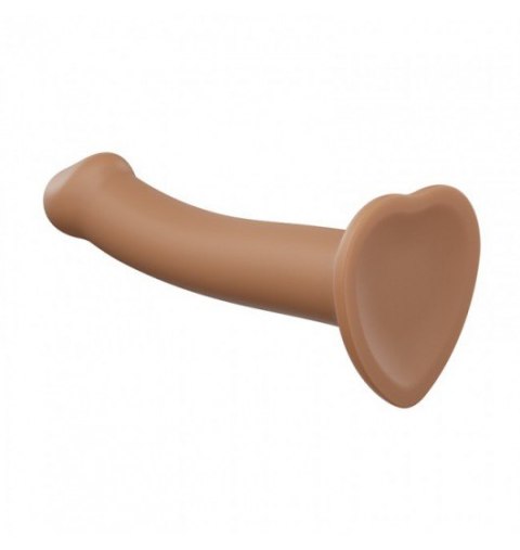 Silicone Bendable Dildo Double Density Caramel XL