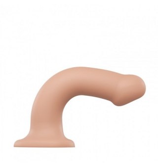 Silicone Bendable Dildo Double Density Vanilla L