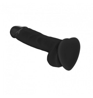 Soft Realistic Dildo Black L