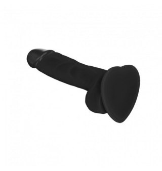 Soft Realistic Dildo Black S