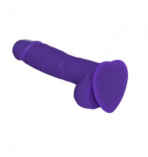 Soft Realistic Dildo Purple XL