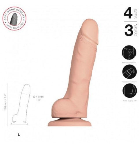 Dildo Sztuczny Penis So Realistic rozmiar L z przyssawką