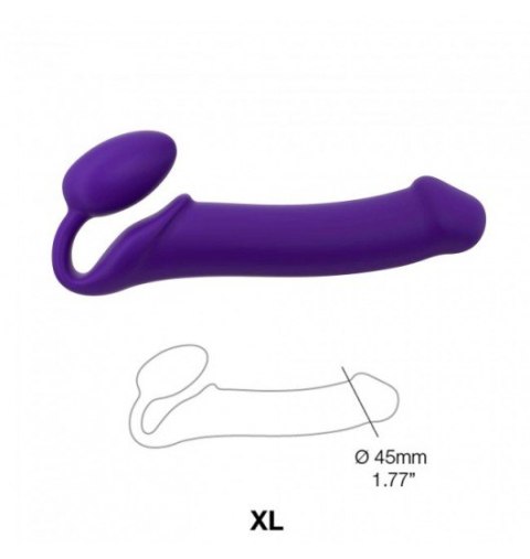 Dildo Sztuczny Penis Strap on me Purple rozmiar XL