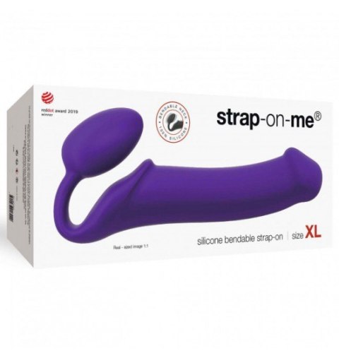 Dildo Sztuczny Penis Strap on me Purple rozmiar XL