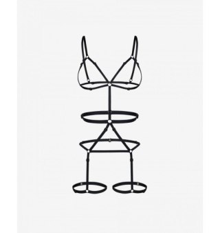 Vanessa black body harness