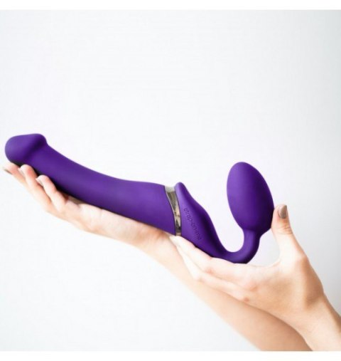 Wibrator wielofunkcyjny Purple M Strap-on