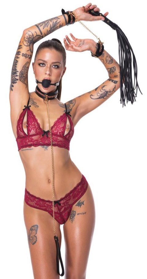 Zestaw Bondage Bad Kitty Chain 6 elementów