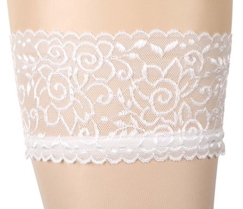 Hold-up Stockings white 1