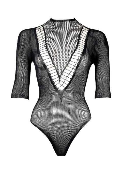 Body Le Désir Short Sleeve Teddy One Size Black Le Désir