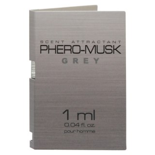 Feromony dla mężczyzn Phero-Musk Grey For Men 1Ml Aurora