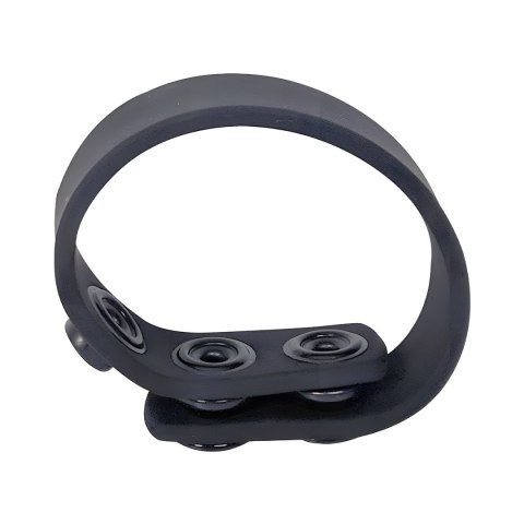 Regulowany pierścień erekcyjny 3 Snap Silicone Cock Strap Brutus