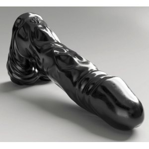 Dildo Steroid ABS17 The Referee 39 x 10.5cm All Black