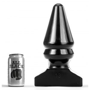 Korek analny AB84 Pop13 24 x 12cm All Black