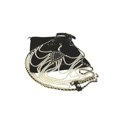 Obroża z perłami BDSM Pearl Pleasure Collar Guilty Pleasure