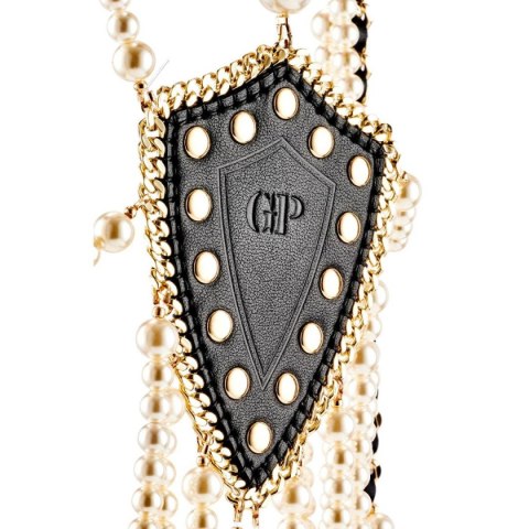 Obroża z perłami BDSM Pearl Pleasure Collar Guilty Pleasure