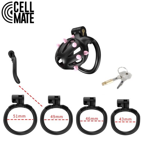 Pas cnoty FlexiSpike Chastity Cage Size 0 CELLMATE