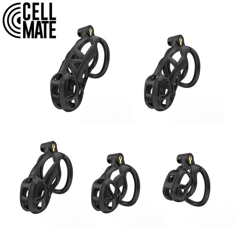 Pas cnoty Guardian Chastity Cage Black Size 3 CELLMATE