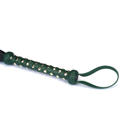 Pejcz Mossy Chic Leather Heavy Flogger Liebe Seele