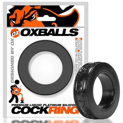 Pierścień Erekcyjny Pig-Ring Cockring Black Oxballs