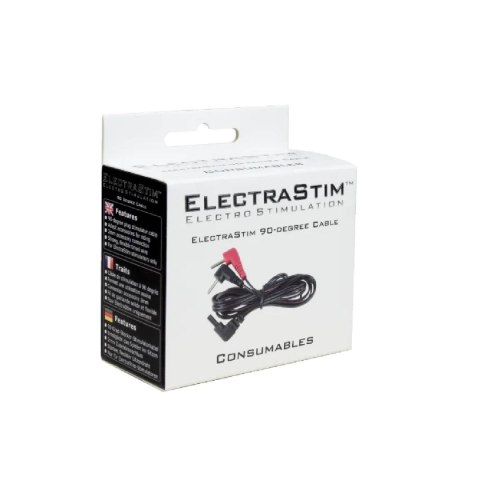 90-Degree Stimulator Cables (2x) ElectraStim
