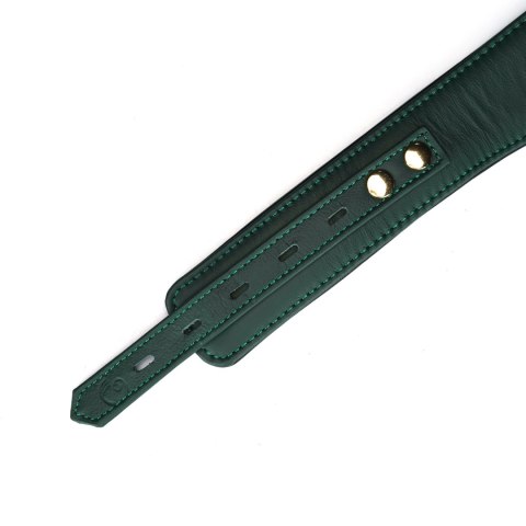 Obroża Mossy Chic Leather Curved Collar Liebe Seele