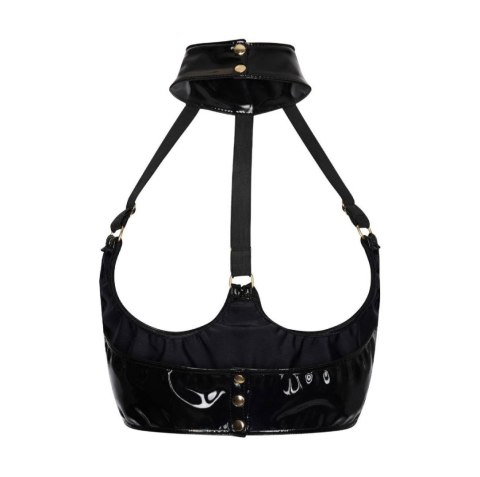 Otwarty biustonosz Heroic Halo Bra Black XL Guilty Pleasure