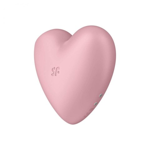 Stymulator łechtaczki Cutie Heart Light Red Satisfyer